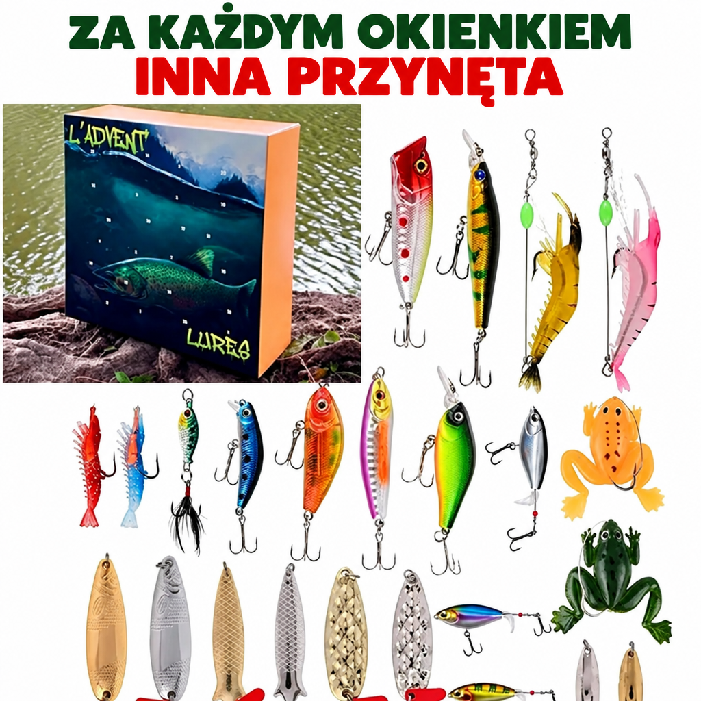 Za każdym okienkiem inna przynęta